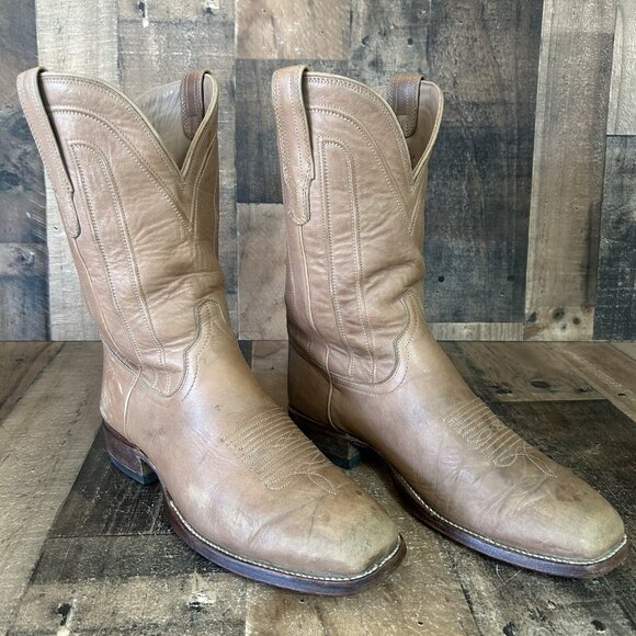 Tecovas The Jackson 1016 Square Toe Western Cowboy Boots Mens 10.5 D - Picture 1 of 12